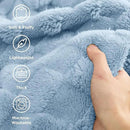 Bedsure GentleSoft Twin Blanket for Bed Light Blue - Super Soft Cozy Blankets for Women Men Girls, Cute Fuzzy Fleece Throws for Bedroom Couch, 60x80 Inches by CozyNest Decor
