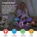 Cloud b Calming Nightlight Star Projector | Gentle Brightness | 3 Colors | 3 Constellations | Auto-Shutoff | Twilight Buddies®- Fawn by TinyTreasures Baby Boutique