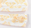 Baby Hat and Mittens Set Cotton Newborn Baby Hats Caps for Boys and Girls, 0-6 Months by TinyTreasures Baby Boutique