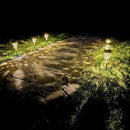 6-Pack Dragonfly Outdoor Decor Solar Pathway Lights, Metal Landscape Lighting for Garden, Lawn, Yard, Patio, Backyard, Pathway, Walkway – gifts for Mother, Women, Men, Grandmother, Grandfather by GreenHaven Gardens