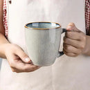 GBHOME Ceramic Coffee Mugs Set of 6, 12oz Stoneware Coffee Mugs Set For Dad Mom Women MEN, Light Weight Coffee Cups for Latte/Tea/Beer/Hot Cocoa, Dishwasher & Microwave Safe