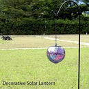 VCUTEKA Solar Lanterns Outdoor Waterproof - Hanging Solar Lights Garden LED Lanterns Mosaic Crack Glass Design for Landscape Patio Yard Garden Pathway Decoration by GreenHaven Gardens
