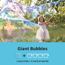 Uncle Bubble Concentrated Bubble Solution (up to 12L/3.2 Gallons) Regular Bubbles for Bubble Machine, Bubble Gun, Bubble Wands, Bubblw Mower, Bubble Juice Refill. Make 6L/1.6 Gallons for Giant Bubble by TinyTreasures Baby Boutique