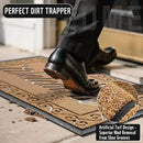 Yimobra Welcome Mat, Heavy Duty Sturdy Door Mats for Home Entrance Outdoor Indoor, Front Doormat for Outside Patio Floor Entry Porch Garage Office, Waterproof, Low Profile, 47X32 Inches, Yellow by CozyNest Decor