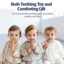 Babies Teether Teething Toys , Montessori Toy Teethers for 0-36 Months, Infant Sensory Relief Teething Stick Toys, Parent Baby Essentials, Baby Gift Teether – BPA‑Free, Food‑Grade Silicone 6 Pack by TinyTreasures Baby Boutique