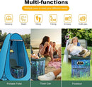 Upgrade XL Portable Toilet for Adults, Extra Large Portable Travel Floding Toilet, Camping Tall Toilets with Lid for Adults and Kids Compact Potty for Car,Hiking,Beach and Camping by TinyTreasures Baby Boutique