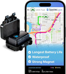 Spy Tec GPS Mini GPS Smart Tracker for Vehicles, Cars, Trucks, Loved Ones, GPS Tracker Device for Kids & Weatherproof Magnetic Case, Unlimited Updates, Real-Time GPS Tracking, USA Made Tech by TinyTreasures Baby Boutique