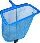 Poolvio Swimming Pool Skimmer Net, Fine Mesh Pool Leaf Rake Net with Double-Layer Deep Bag, Reinforced Frame - Swimming Pool Nets for Cleaning Finest Debris by GreenHaven Gardens