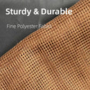 Replacement Gazebo Mosquito Netting 10' x 12',Universal Netting for Canopy Tent,4-Panel with Zipper for Outdoor Patio,Backyard (Mosquito Net Only,Brown) by GreenHaven Gardens