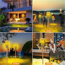 Solar Outdoor Lights, Solar Torch Lights Outdoor Flickering Flame, Outdoor Decorations for Patio Path Yard - 8 Pack by GreenHaven Gardens