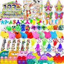 123 PCS Party Favors for Kids, Fidget Toys Bulk, Birthday Gifts Toys, Stocking Stuffers, Prize Treasure Box Toys for Classroom, Goodie Bags Stuffers, Pinata Filler, Carnival Prizes for Boys Girls 4-10 by TinyTreasures Baby Boutique