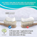 Masik Natural Lemon Grass Toothpaste – Whitening & Sensitive Teeth | Dead Sea Salt | Stain & Plaque Remover | Bleeding Gums & Canker Sore Care | Fluoride & SLS-Free | Non-Foaming | Made in Israel by CozyNest Decor