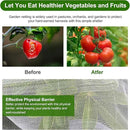 Garden Netting, Jevrench Durable Ultra Fine Garden Netting, Garden Plant Cover Row Cover Makes Plants, Vegetables, Fruits, and Flowers Grow Better (8ft x 25ft) by GreenHaven Gardens