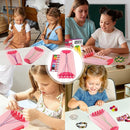 Friendship Bracelet Making Kit for Girls, Arts and Crafts Bracelets String Maker Kit for Kids Ages 8-12 Christmas Birthday Gifts by TinyTreasures Baby Boutique