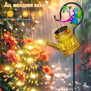 Solar Watering Can Lights Outdoor Garden Decor, Large Fairy Hanging Lantern with Shepherd Hook, Waterproof Garden Lights for Outdoor Landscape Pathway Yard, Garden Gift for Mom Grandma by GreenHaven Gardens
