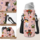 AUPET Water Bottle Bag Carrier,24oz/32oz Insulated Neoprene bottle Sling Holder Case Pouch Cover for 1000ML/750ML Bottles with Shoulder Strap for walking by TinyTreasures Baby Boutique
