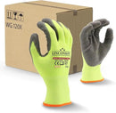 linconson 12 Pack Safety Performance Series Construction Mechanics Wrinkle Latex Work Gloves by GreenHaven Gardens