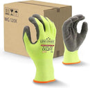 linconson 12 Pack Safety Performance Series Construction Mechanics Wrinkle Latex Work Gloves by GreenHaven Gardens