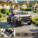 ENYOPRO 24V Ride On Toys for Big Kids, Licensed Ford Bronco Raptor 2-Seater Electric Car w/Remote Control, 21" Spacious Seat, 2x90W Powerful Motor, Spring Suspension, Bluetooth Music, 3 Speed - White by TinyTreasures Baby Boutique