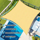 Amagenix Sun Shade Sail 5X9 Curved Edge Outdoor Shade Canopy Sand Breathable 95% UV Block Shade Cloth for Patio Garden Backyard (We Make Custom Size) by GreenHaven Gardens