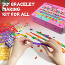 Art & Craft Kits for Kids, DIY Friendship Bracelet Making Kit for Girls, Jewelry Making, Halloween Gifts for Ages 5-12, Toys for Ages 5, 6, 7, 8, 9, 10, 11, 12 Years Old, Party Craft Activity by TinyTreasures Baby Boutique