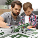 Lucky Doug STEM Building Projects Model Airplane Set - 389 Pieces STEM Project Building Toys for Kids Ages 8-12, Assembly Science Kit Educational Army Toys Gift for Kids Boys 8 9 10 11 12-16 Years Old by TinyTreasures Baby Boutique