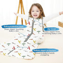 TotAha Toddler Sleep Sack 1.0 TOG for 2T-3T-4T, Premium Winter Extra Large Sleeping Sacks,Quilted Wearable Blanket Baby Sleep Bag with 2-Way Safe Zippers for Girl Boy by TinyTreasures Baby Boutique