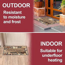 Floor Mat - for Indoor and Outdoor Use - Doormat - Non-Slip - Front Door Shoe Scraper - Size: 17x29 by CozyNest Decor