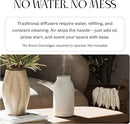 Vitruvi Air Waterless Diffuser for Home, 1500 Sq Ft Coverage | Diffusers for Home, Oil Diffuser, Housewarming Gift, Ceramic Finish, 5 Adjustable Scent Strengths | White by TinyTreasures Baby Boutique