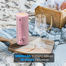 MIATONE Portable Bluetooth Speaker 36W Stereo Sound Bass Boost, 24H Playtime Bluetooth 5.3 TWS Pairing (Pink) by TinyTreasures Baby Boutique