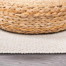 CAMILSON Easy Jute Rug 6x9, Indoor Outdoor Off-White Farmhouse Area Rugs for Living Room Patio and Kitchen Rug, Solid Woven Design, Easy-Cleaning, Washable Outside Carpet Alfombras (6 x 9) by CozyNest Decor