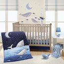 Lambs & Ivy Bubbles & Squirt Whale/Fish Musical Baby Crib Mobile Soother Toy by TinyTreasures Baby Boutique