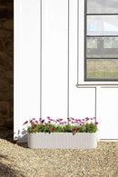 Veradek Demi Series Window Box Planter - Long Planter Box for Windowsill/Balcony | Durable Plastic-Stone Composite Material | Modern Décor for Flowers/Herbs by GreenHaven Gardens