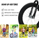 16 Inch Kids Balance Bike for 5-8 Year Old, BMX Kids Bike with No Pedals, Air Rubber Tires, Footrests, Adjustable Height for Big Kids, Boys, Girls by TinyTreasures Baby Boutique