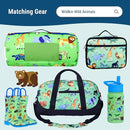 Wildkin 15-inch Kids Backpack – Durable, Padded, Adjustable for School & Travel - Wild Animals by TinyTreasures Baby Boutique