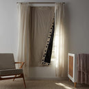 Amazon Basics Portable Blackout Curtain Shade with Suction Cups, 50"W x 78"L, 1-Pack, Beige by TinyTreasures Baby Boutique