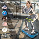 Vibration Plate Fitness Platform Whole Body Exercise Machine with 120 Speed Levels, Lymphatic Drainage, Fat Burning, and Weight Loss, Perfect for Women, Men, and Home Gym Exercise by CozyNest Decor
