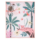 Lambs & Ivy Enchanted Safari Leopard/Lemur Jungle 3-Piece Baby Crib Bedding Set by TinyTreasures Baby Boutique