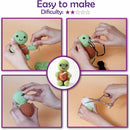 A-URA Learn to Crochet Kit for Beginners Kids and Adults, Premium 3 Animal Pattern Large Size Beginner Crochet Kits with Easy Tube Yarn & Step-by-Step Video Tutorials (Safari Friends–Larger Plushies) by TinyTreasures Baby Boutique