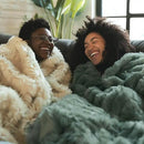 Bedsure GentleSoft Fluffy Sage Green King Size Blanket for Bed, Thick Soft Sherpa Faux Fur Fleece Bedding Fuzzy Plush Winter Warm Heavy Big Large King Blanket, Cozy Green Gifts for Men Women, 108x90 by CozyNest Decor