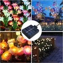Solar Lantern Light Replacement Top ,LED Solar Panel Lantern Lid Lights Replacement Part for Outdoor Flower DIY Solar Flower Lights Garden Patio Decor (Square 4 PCS) by CozyNest Decor
