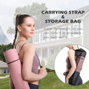 UMINEUX Yoga Mat Extra Thick 1/3'' & 2/5" Non Slip Yoga Mats for Women Eco Friendly TPE Fitness Exercise Mat with Carrying Sling & Storage Bag by TinyTreasures Baby Boutique