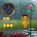 2 Pack Solar Lanterns Outdoor Waterproof,Butterfly Solar Lights Garden Decor Gifts for Mom Women Grandma Decoration Outside for Yard, Patio,Backyard,Porch by GreenHaven Gardens