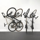 StoreYourBoard SwivelStow Road & Gravel Bike Storage Rack 4 Pack – Heavy Duty Bike Hanger, No-Lift Bike Wall Mount for Garage Bike Storage, Holds 70 lbs, Patent-Pending by GreenHaven Gardens