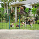 ARIFARO Fence Posts 3 Feet Sturdy Duty Metal Fencing Poles, Pack of 16, No Dig Garden U Post for Wire Fencing Steel Post for Yard, Outdoor Wire by CozyNest Decor