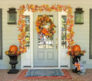 Lvydec 2 Pack Fall Maple Leaf Garland - 5.9ft/Piece Artificial Fall Foliage Garland Thanksgiving Decor for Home Wedding Party Christmas (Yellow) by CozyNest Decor