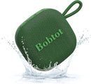 Bobtot Portable Bluetooth Speakers Wireless - IPX7 Waterproof Mini Shower Speaker with 16 Hours Playtime, Loud Stereo Sound, Rich Bass, TWS, Built-in Mic, Small Size for Travel Sport, Green by TinyTreasures Baby Boutique
