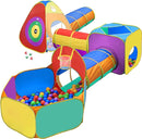 Gift for Toddler Boys & Girls, Ball Pit, Play Tent and Tunnels for Kids, Best Birthday Gift for 3 4 5 Year Old Pop Up Baby Play Toy, Target Game w/ 4 Darts Indoor & Outdoor by TinyTreasures Baby Boutique