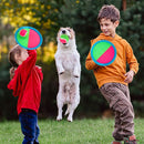 EVERICH Upgraded Toss and Catch Ball Game Set - Indoor and Outdoor Games for Kids 3-12, Beach Sand Pool Water Toy Includes 4 Paddles 4 Sticky Balls, Great Birthday Easter Gifts for Boys Girls by TinyTreasures Baby Boutique