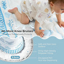Momcozy Baby Play Mat for Floor, 50x50 Thickened Playpen Mat, Playmate for Baby Tummy Time, Waterproof & Non-Slip, Foldable Outdoor Mat with Carrying Handle, Ocean Theam by TinyTreasures Baby Boutique